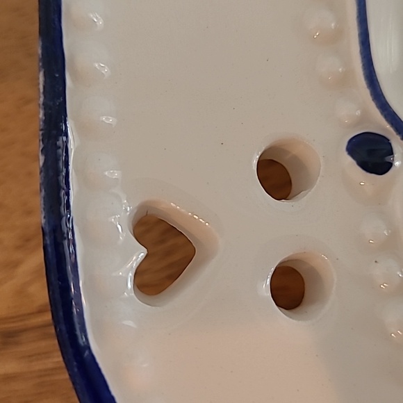 Blue/White Platter, Rectangular, Porcelain, Excellent Condition. - Picture 5 of 7